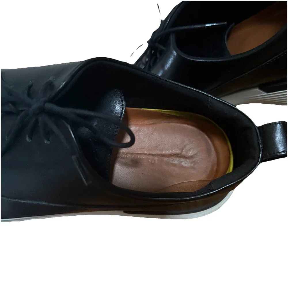 Wolf and‎ Shepherd Crossover Longwing Leather Shoes Mens Size 10 M Black Lace Up